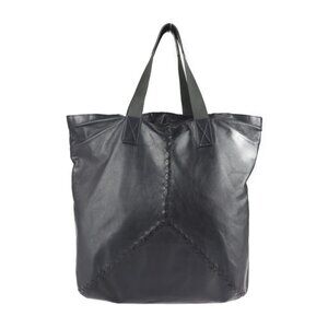 BOTTEGA VENETA Black Leather Intrecciato Tote Bag
